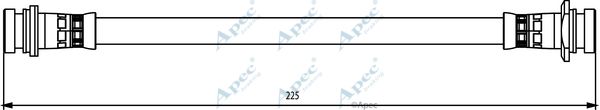 APEC BRAKING Тормозной шланг HOS3821